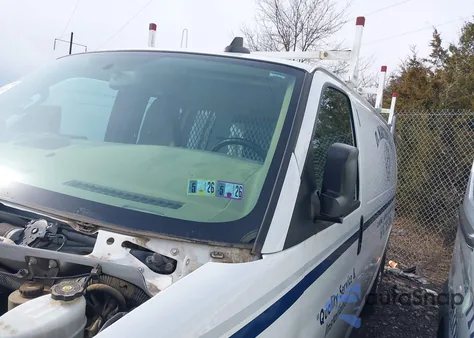 2020 GMC Savana Cargo Rwd 2500 Regular Wheelbase Work Van из США, поврежденный, VIN 1GTW7AFG8L1193528